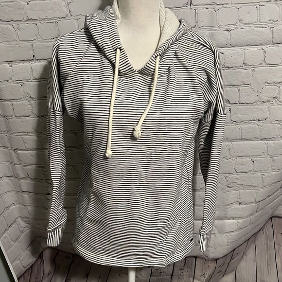 O’Neill Blue Striped Soft Hoodie - XS - Picture 1 of 7